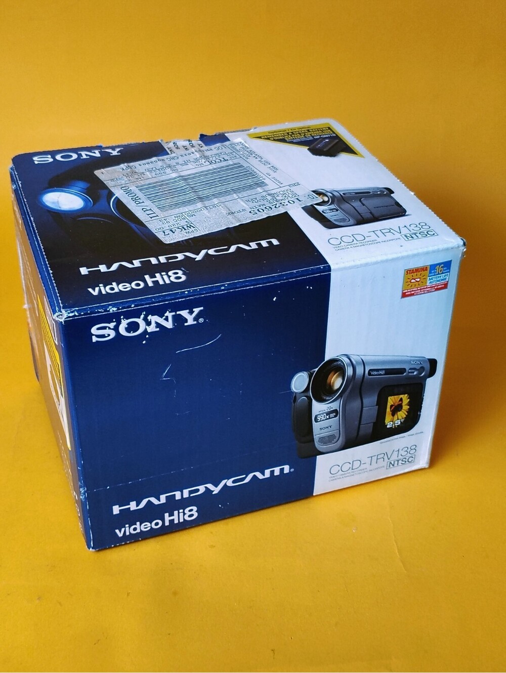New Sony Handycam CCD-TRV138 Video Hi8 Camcorder 8mm Tape Player Transfer NIB